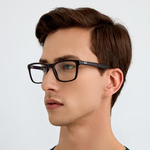 RayBan Accessories Rayban Rb5279 Black Plastic Eyeglasses Frame